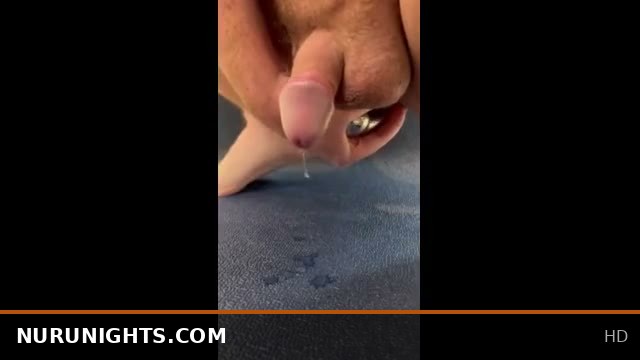 Prostate Massage Turns Cock Rock Hard and Dripping with Cum